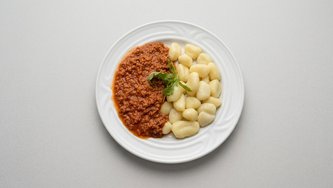 Njoki bolognese