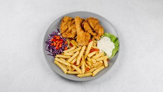 Zagrebački odrezak s pomfritom