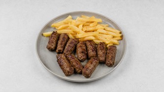 Ćevapčići 10 komada s pomfritom