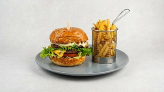 Cheese burger meni