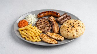 Mesna plata za 1 osobu