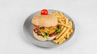 Burger Classic s pomfritom