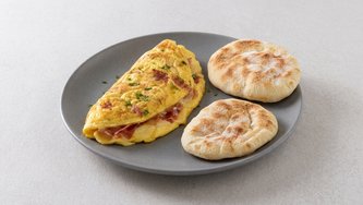 Omlet s pršutom