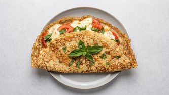 Mozzarella + rajčica + bosiljak