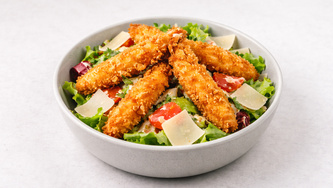 Salata s kozicama u tempuri
