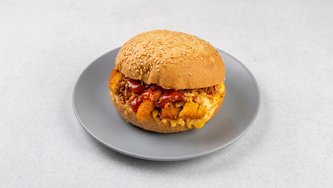 Crispy chicken burger