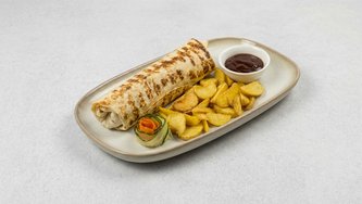 Tortilja od povrća s krumpir lađicama
