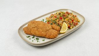 Pileći „Cordon bleu“ i bulgur s povrćem