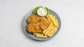 Vienna Schnizel s prženim krumpirima