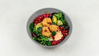 Ohana (Ebi tempura) s grain salatom