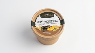 Bučine koštice u bijeloj čokoladi s narančom 80 g