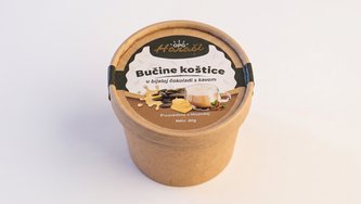 Bučine koštice u bijeloj čokoladi s kavom 80 g