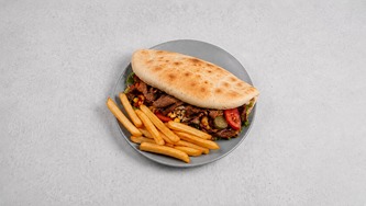 Kebab + pomfrit