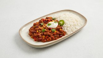 Chili con carne s rižom