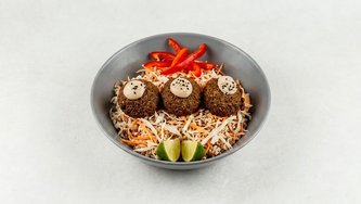 Lanai (falafel) sa salatom 🌱