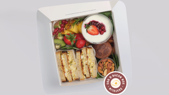 Egg & bacon box