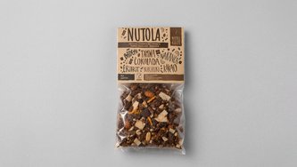Nutola- hrskava granola čokolada naranča