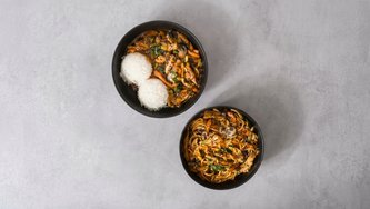 Chicken teriyaki wok